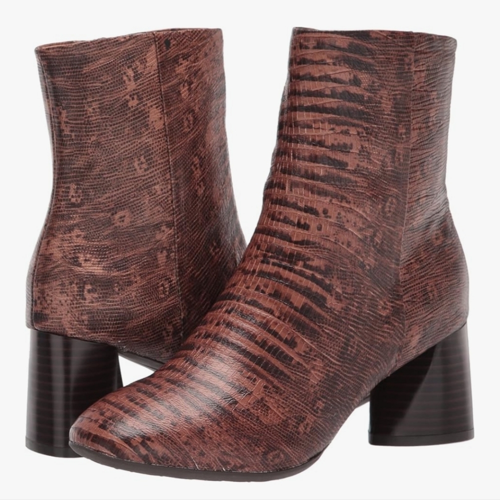 Aerosoles Women's Ankle Fashion Boot, TAN / Brown LIZARD, 9